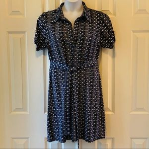 laundry by design belted summer shift dress XL